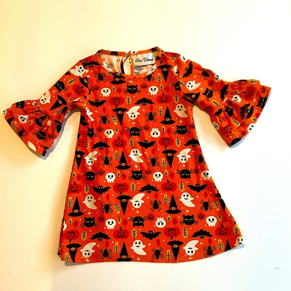 Rare Editions Halloween 2 Dresses 2T New - Picture 5 of 6